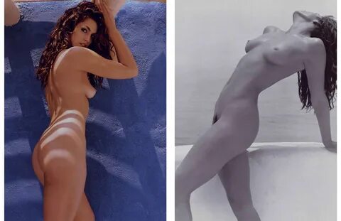 Cindy Crawford by Herb Ritts, Playboy Magazine USA, October 