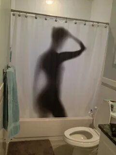 my shower curtain never fails to make visitors do a double-t