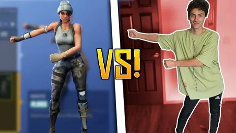 ALL FORTNITE DANCES IN REAL LIFE! (Best Mates, Take The L) *