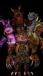 FNAF the Twisted ones by drakedavis329 You look at all twist