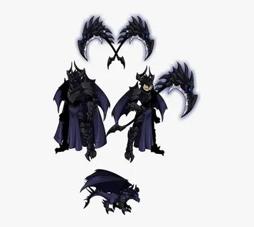 Aqw Dark Armor, HD Png Download - kindpng