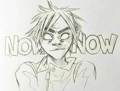 2d art Gorillaz art, Gorillaz fan art, Sketch book