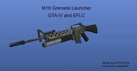 Скачать GTA 4 "M16 Grenade Launcher" - Геймплей