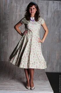 Dress in the 50s style of "A La dudes" - купить на Ярмарке М