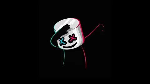 #84376 marshmello, music, dark, black, hd, 4k, 5k, minimalis