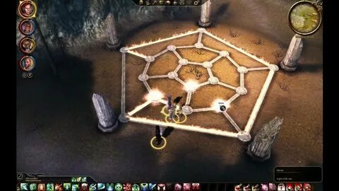 Wending Woods Stone Circle Puzzle ( Dragon Age: Origins - Aw