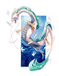 Haku and Howl Watercolours on Behance