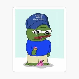 Autism Pepe Stickers Redbubble