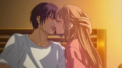 Anime Kisses posted by Sarah Sellers