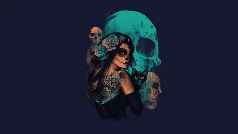 Blue Skulls Wallpaper (48+ images)