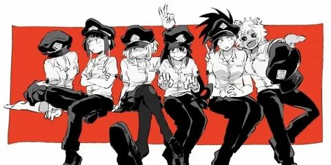 Class 1-A Girls Stole Shiketsu's Uniforms! My Hero Academia 