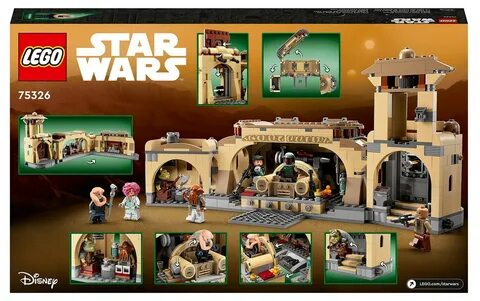 LEGO Star Wars: Boba Fett's Throne Room 75326 up to 60% disc