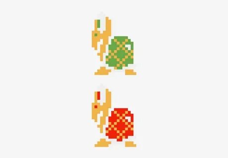 Koopa Troopa Smb - 8 Bit Koopa - Free Transparent PNG Downlo