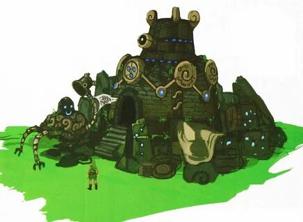 Zelda: Breath of the Wild art shows early concepts for Divin