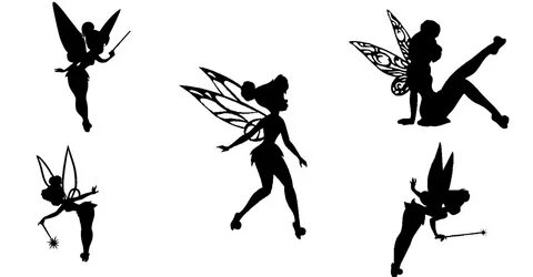 Tinkerbell Silhouette at GetDrawings Free download