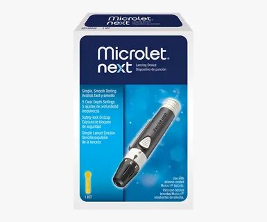 Microlet Next Lancing Device, HD Png Download - kindpng