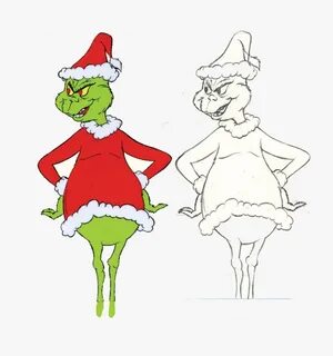 Grinch The Clipart Wikiclipart Free Transparent Png - Full B