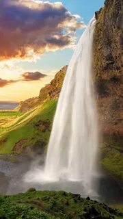 Seljalandsfoss Waterfall Iceland Wallpapers - Wallpaper Cave