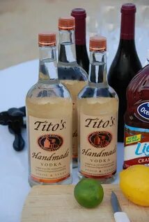 Titos vodka made in Texas #titos #vodka Outside Catering, Lake Charles, Vod...