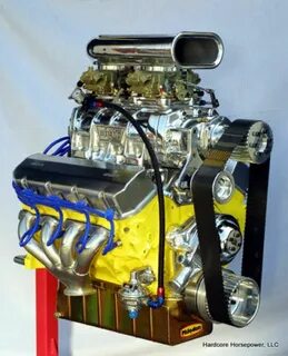 Двигатель 540ci Big Block Chevy Blown Pro-Street Engine 1,00