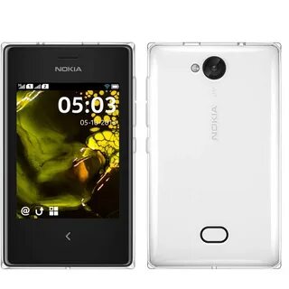 Сотовый телефон Nokia Asha 503 Dual Sim White