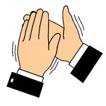 Clapping Hands SVG Clip arts download - Download Clip Art, P