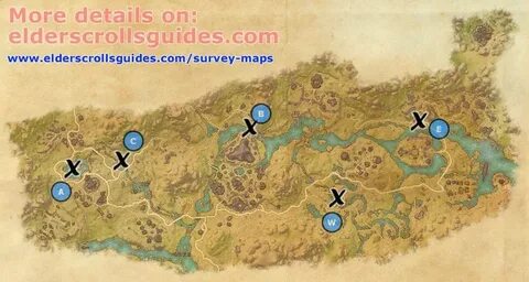 Deshaan Survey Report Map Elder Scrolls Online Guides Survey