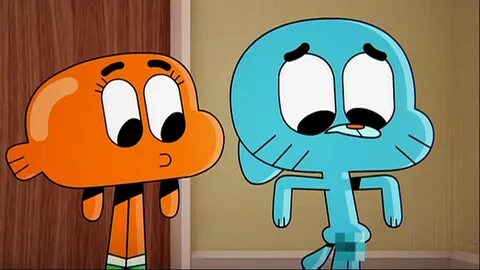 Erin's Blog: Gumball being naked in "The Dress