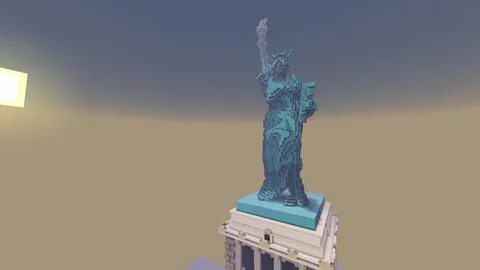 Statue Of Liberty! 🗽 Minecraft Amino