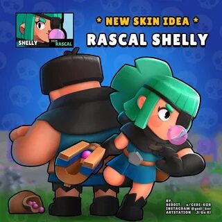 ArtStation - BRAWL STARS Fanart (Skin design), Ji Un Ki Braw