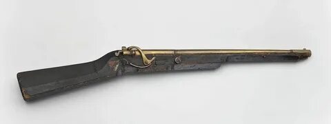 Arquebus (782 cm; calibre 109 mm) with sear matchlock and bu