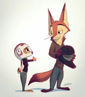 Pin by Nick on Judy Hodd and Nick Wild. Zootopia anime, Furr