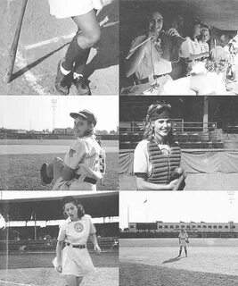 "And how about Marla Hooch. What a hitter!" (A League of The
