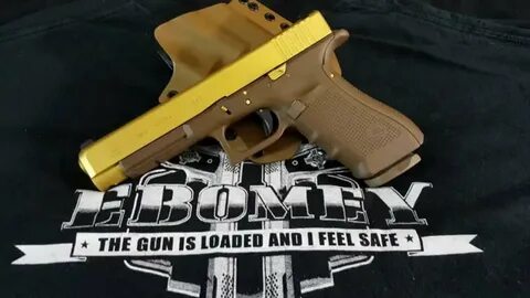 Middlebranch Machine Gold TiN Glock 34 FDE - YouTube