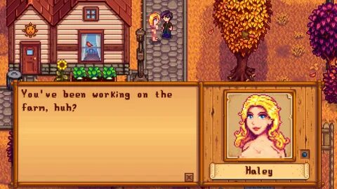 Oh, of course there are nude mods for Stardew Valley - Destr