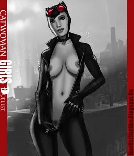 Comic-Images " Arkham Catwoman Unzipping by Zakuman