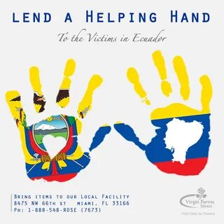Ecuadorian Earthquake Relief Lend A Helping Hand - Virgin Fa