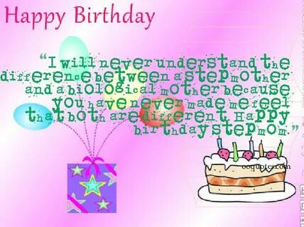 Birthday Quotes For Stepmom. QuotesGram