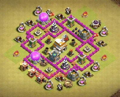 Base Th 6 Anti 3 Star - Clash For Clans