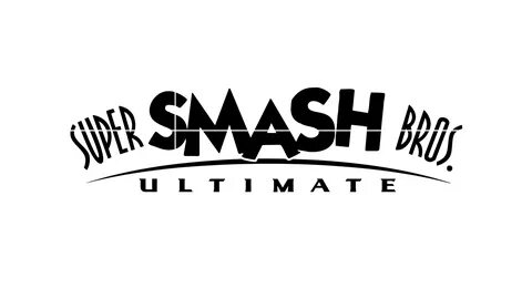 Super Smash Bros Ultimate Logo Vector
