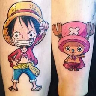 35 Awesome One Piece Tattoos For The Straw Hat Pirates! One 