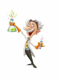 scientist character design Cartoon character design, Scienti