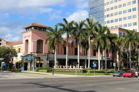 File:CityPlace, Rosemary Ave entrance, West Palm Beach.jpg -