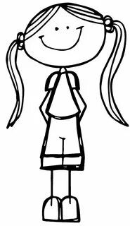 awesome Girl Basic Coloring Page Coloring pages, Coloring pa