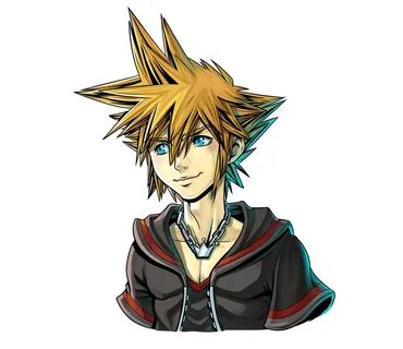 Kingdom Hearts - Fan Art - Sora Portrait by thiagosb on Devi