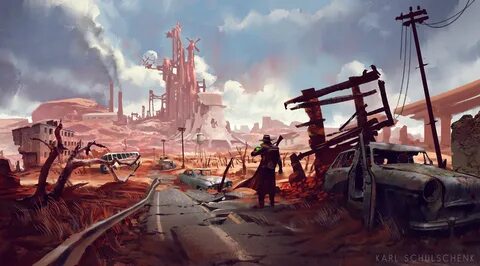 Into the Wasteland on Behance