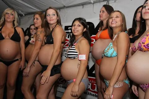 Happy Labor Day Everyone! The 6th Annual Pregnant Bikini C. 