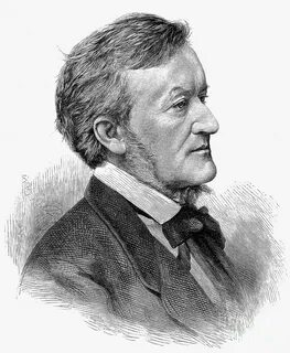 Richard Wagner (1813-1883) Photograph by Granger Fine Art Am