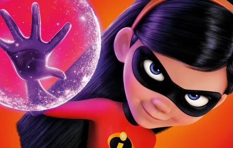 Обои сила, девочка, The Incredibles, барьер, Суперсемейка ка