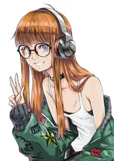 Sakura Futaba Portrait Megami Tensei Artwork Persona 5 - Mob